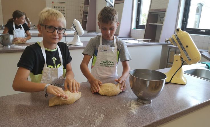 Die jungen Küchenchefs waren mit Begeisterung bei der Sache. Foto: FS Bergheim