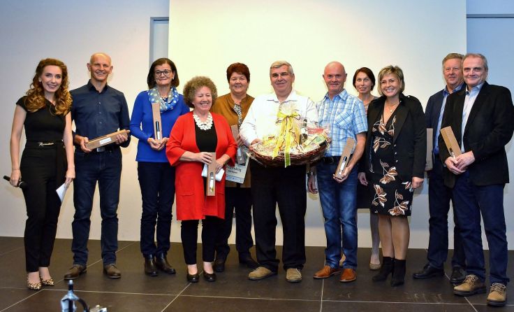 Die Besucher waren mit dem Heimatabend zufrieden. Foto: Christian Wöss