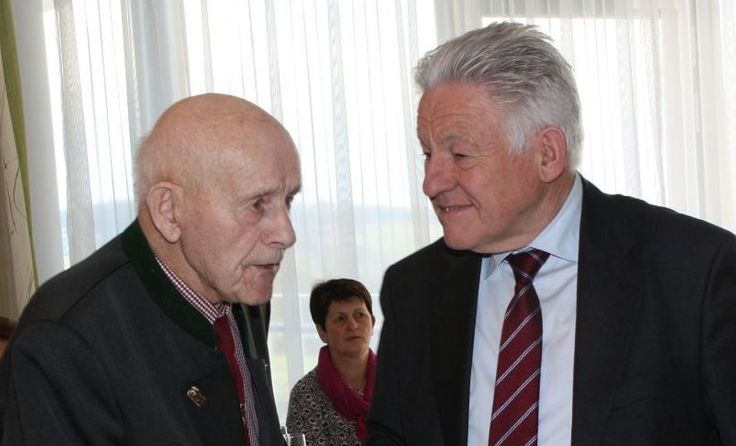 Josef Mayr und Josef Pühringer.Foto: : J. Loschka