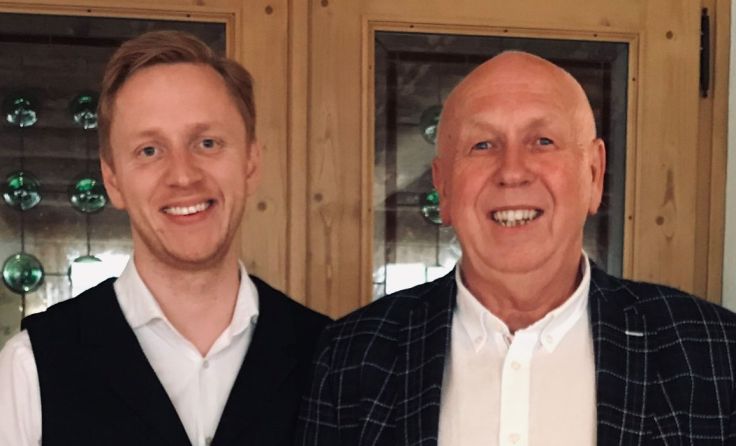 Michael Reiter und Franz Gruber sind mit der Lösung zufrieden. Foto: Werk