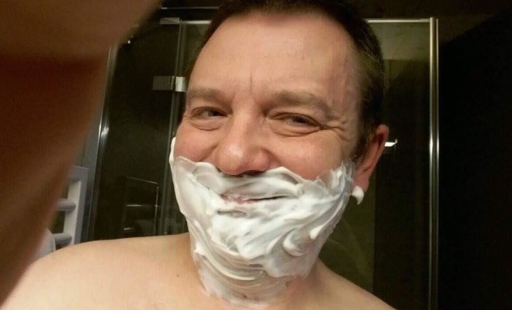 Auch für das Homeoffice - eine Rasur kann nicht schaden.Foto: Hamedinger