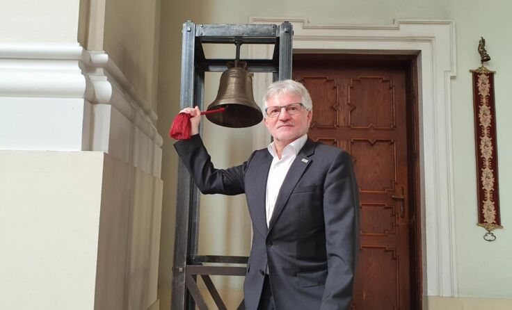 Franz Kehrer hofft auf Spenden. (Foto: Caritas)