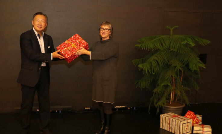 Lui Chan und Martina Österbauer freuen sich auf das Konzert. (Foto: Christoph Meisinger)