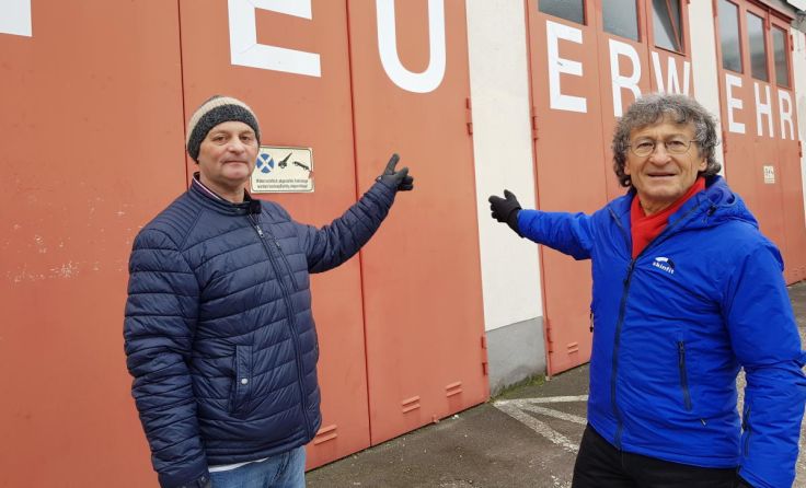 Kurt Winter und Sepp Wall-Strasser. (Foto: SPÖ Gallneukirchen)