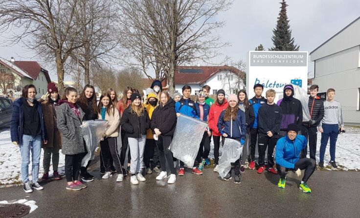 Die fleißigen "Plogger". (Foto: Baletour)