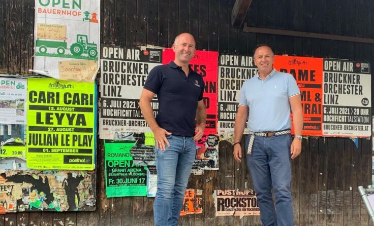 David Allerstorfer und Günter Pröller. (Foto: Allerstorfer)