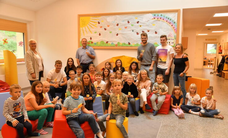 Ein erfrischendes Eis darf bei den "Schlauen Füchsen“ auch nicht fehlen. (Foto: Ganglberger)