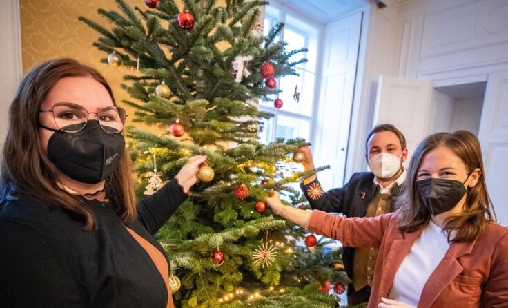Abgeordnete Carina Reiter, Claudia Plakolm und Jungbauernobmann Christian Lang. (Foto: privat)