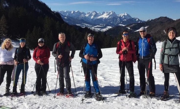 Schneeschuh-Wanderung am Hengstpass (Foto: Schöttl)