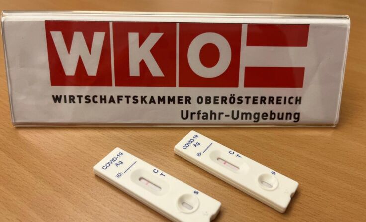 Die Wirtschaftskammer UU sorgt für die Verteilung der Tests. (Foto: WkO UU)