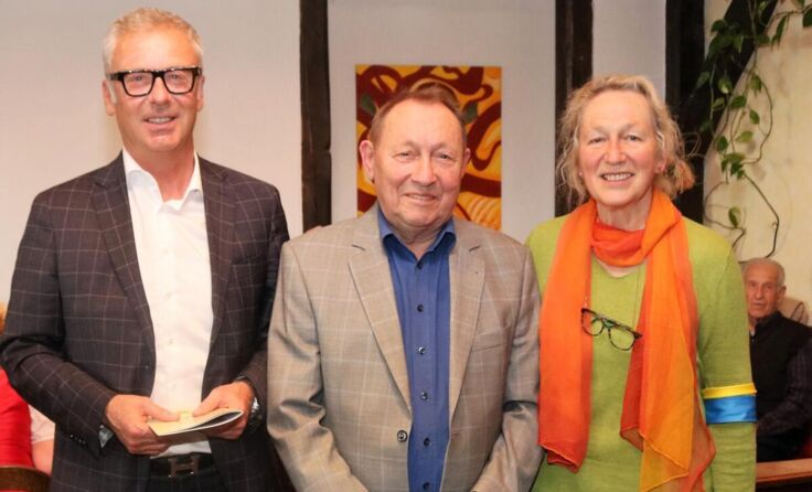 Andreas Fazeni, Gerhard Öller und Elisabeth Neulinger (Foto: G.E. Landskron)