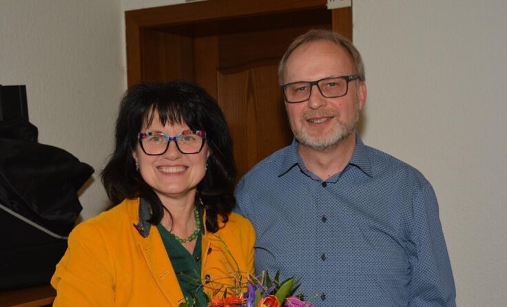 Gisela Gabauer und Egon-Michael Atteneder, die Obleute des SVG. (Foto: Gattermayer)