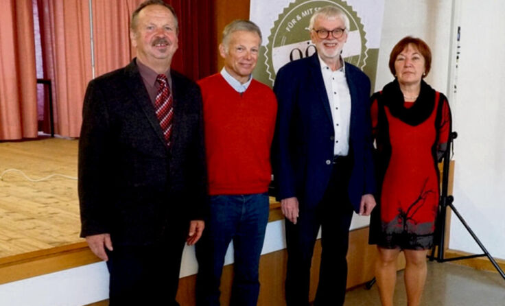 Franz Hehenberger, Friedrich Penn, Walter Haslinger und Waltraud Reisinger (Foto: privat)