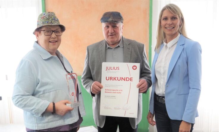Heidemarie Schwarz-Nigl, Franz Schwarz und Sabine Lindorfer (Foto: Melanie Burgstaller)