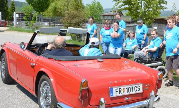 Oldtimer begeistern. (Foto: Diakoniewerk)