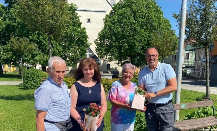 Johann Honeder, Ernestine Fröller, Grethe Atzmüller und Günter Pröller (Foto: FPÖ)