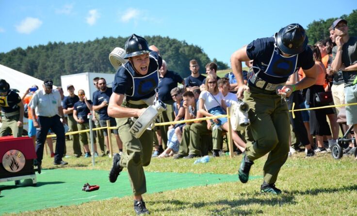 Voller Einsatz war selbstverständlich. (Foto: Martin Bretterbauer)