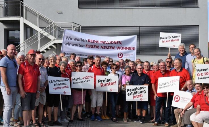 Die Proteste richteten sich gegen die gestiegenen Lebenshaltungskosten. (Foto: Franz Hackl)