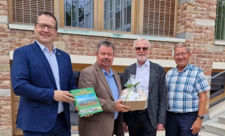 Manfred Schwarz, Herber Fürst, Klaus Dopler und Johann Schimböck (Foto: Fürst)
