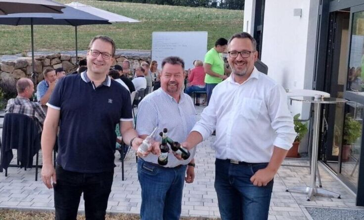 Gute Stimmung bei den Sommergesprächen. (Foto: ÖVP Engerwitzdorf)