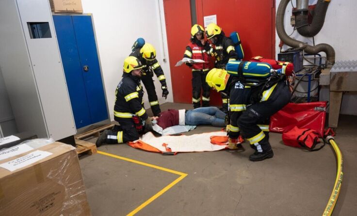 Übungen sind die besten Vorbereitungen für den Notfall. (Foto: FF Hellmonsödt)