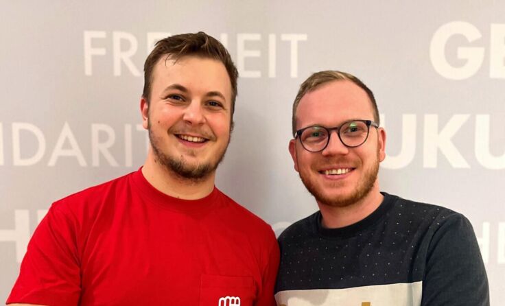 Landessekretär, Simon Panholzer und Vorsitzender Michael Mollner (Foto: JG OÖ)