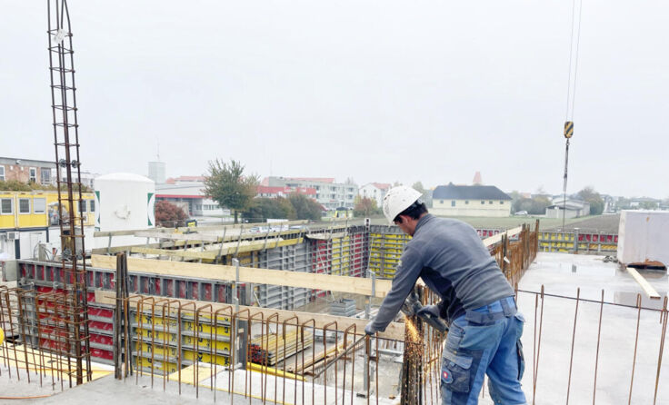 Die Bauarbeiten schreiten zügig voran. (Foto: FraGes Holding GmbH)