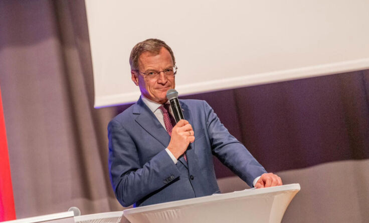 Landeshauptmann Thomas Stelzer war einer der Ehrengäste. (Foto: Pressestelle BFK UU)