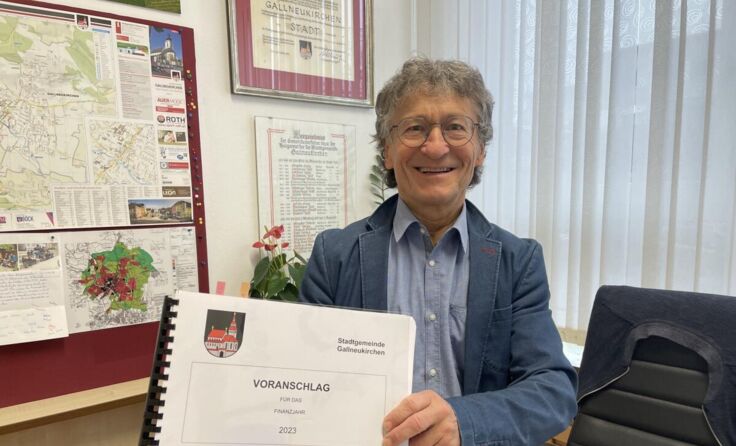 Bürgermeister Sepp Wall-Strasser ist mit dem Budget zufrieden. (Foto: Gemeinde)
