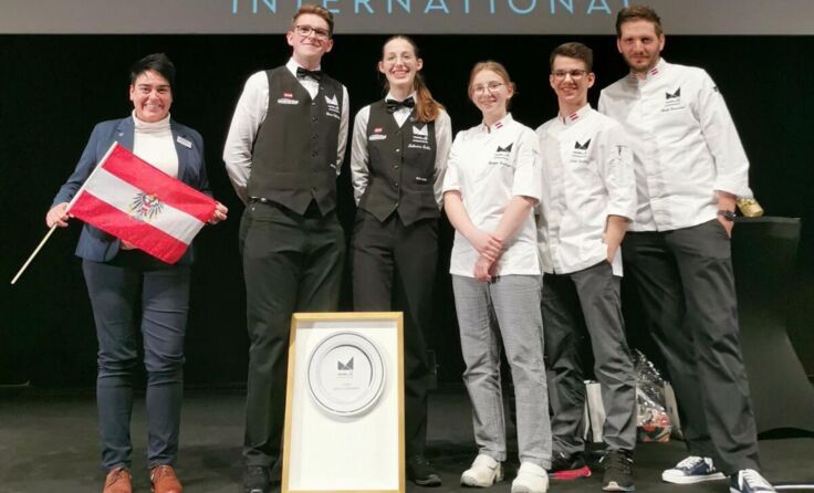 Das erfolgreiche Team aus Bad Leonfelden. (Foto: Tourismusschule Bad Leonfelden)
