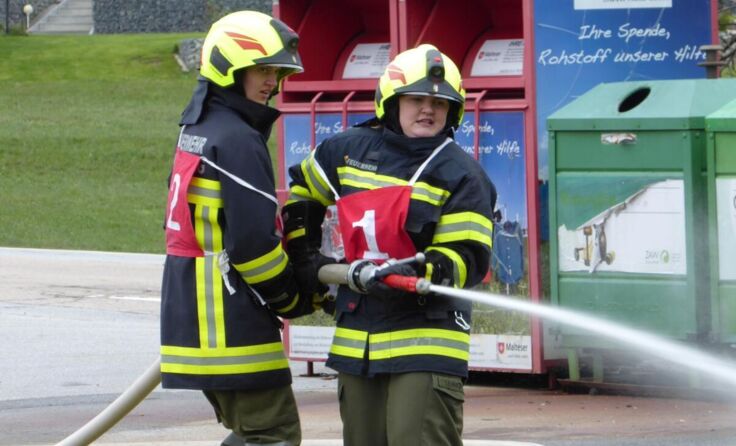Die Feuerwehrkameraden zeigten in Bayern Top-Leistungen. (Foto: Manfred Mayerhofer)