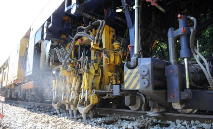 Notwendige Gleisarbeiten werden durchgeführt. (Foto: ÖBB)