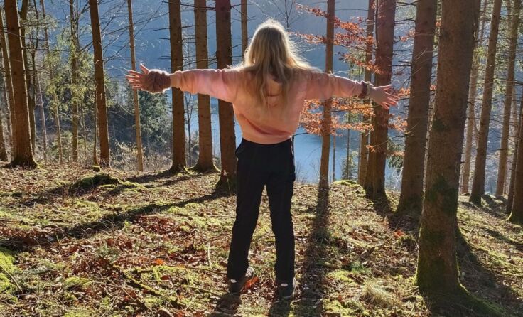 Waldbaden soll positive Effekte haben. (Foto: Ulli Hofinger)