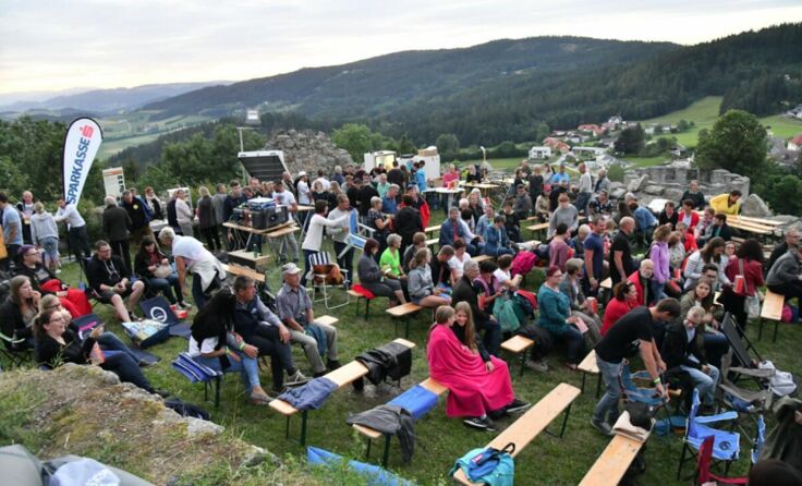 Das Sommerkino - ein Besuchermagnet. (Foto: Ganglberger)