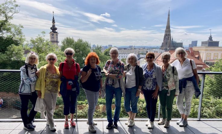 Der Seniorenbund Walding in Linz. (Foto: Wolfsteiner)