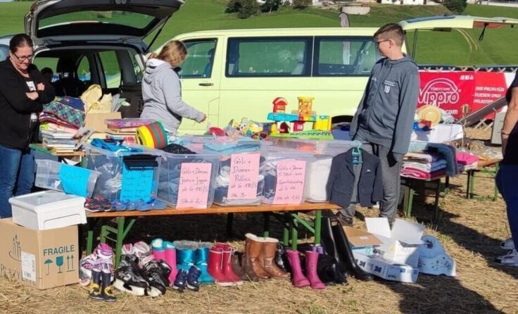 Der Flohmarkt in Schenkenfelden findet am 23. September statt. (Foto: privat)