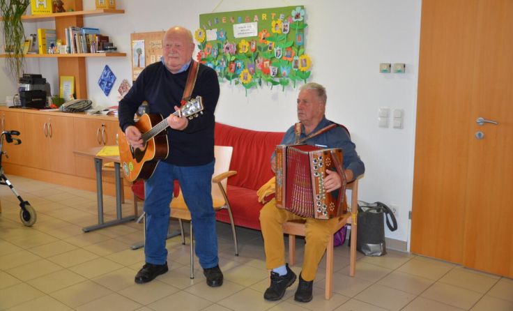 Die Musiker sorgten für Stimmung. (Foto: Ganglberger)