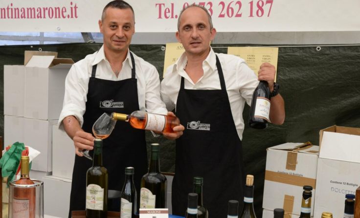 Italienische Winzer präsentierten Weinspezialitäten aus ihrer Heimat. 