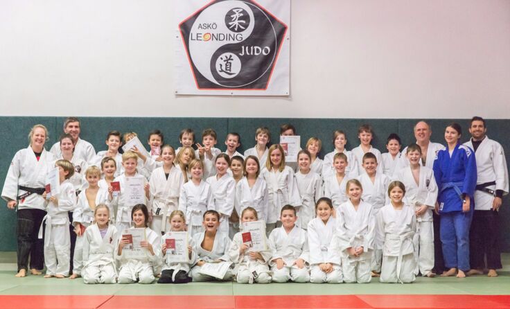 Die kleinen Nachwuchs-Judokas Foto: Wolfgang Fleischanderl