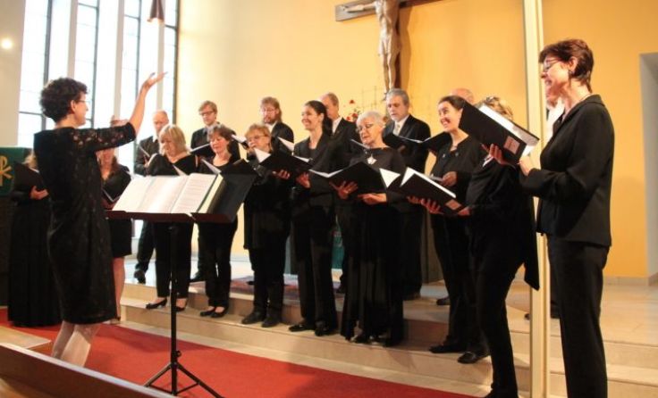 Der Kammerchor besteht aus 18 Mitgliedern. 