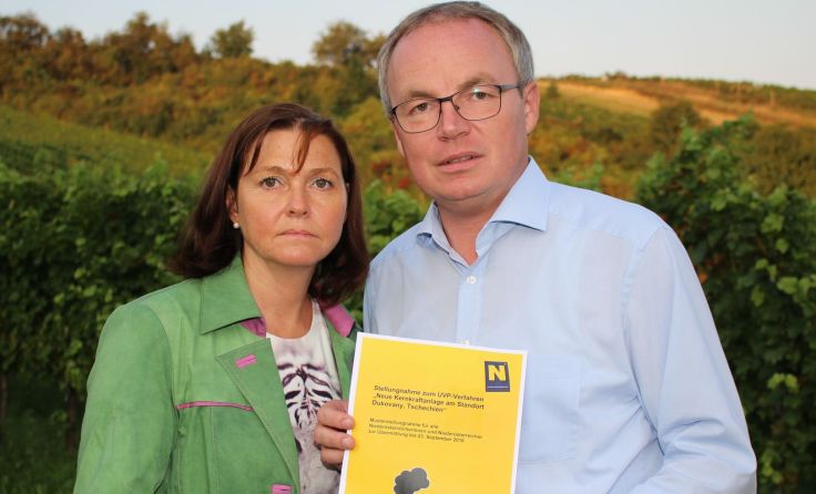 Landtagsabgeordnete Doris Schmidl und Landesrat Stephan Pernkopf Foto: Büro LR Pernkopf 