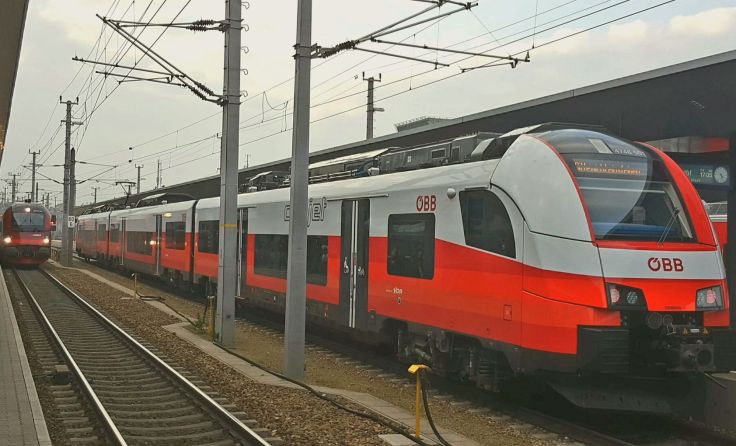 Einer der neuen Cityjets, die ab 2017 in St. Pölten fahren werden. Foto: Paul Liebhart