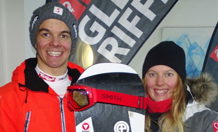 Jakob Dusek und Kristina Neussner Foto: ÖSV / Karlheinz Wieser