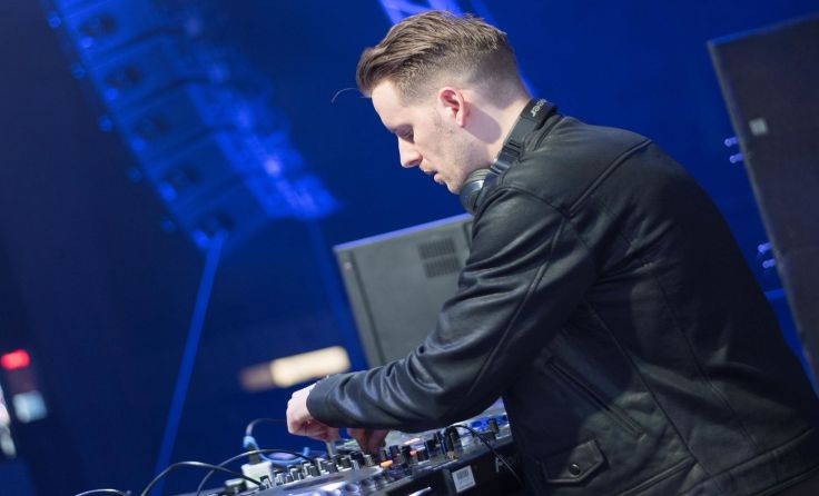 DJ James Illusion legt bei Festivals bevorzugt Big-Room auf. Foto: Viktoria Grötzl