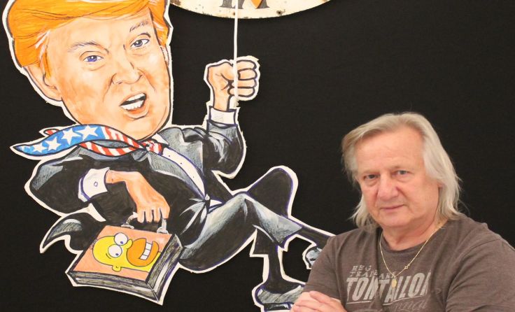 Ob US-Präsident Donald Trump... Fotos: Thomas Lettner