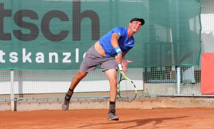 Dominic Weidinger (ITN 1,500) wurde seiner Favoritenrolle gerecht. Fotos: Oliver Neswadba