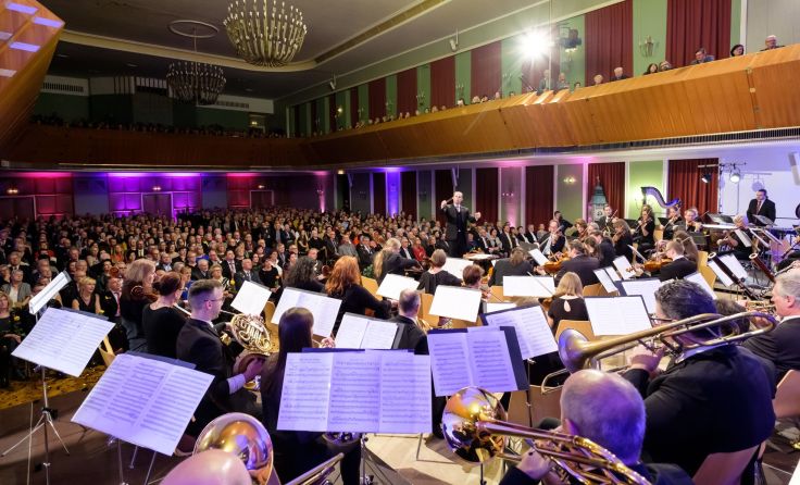 Das Konzert steht traditionell im Zeichen des Walzers. Foto: Wolfgang Simlinger