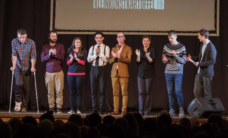 Ein Gruppenbild der Ennser Kleinkunstkartoffel aus dem Jahr 2019. Foto: Manfred Übelbacher