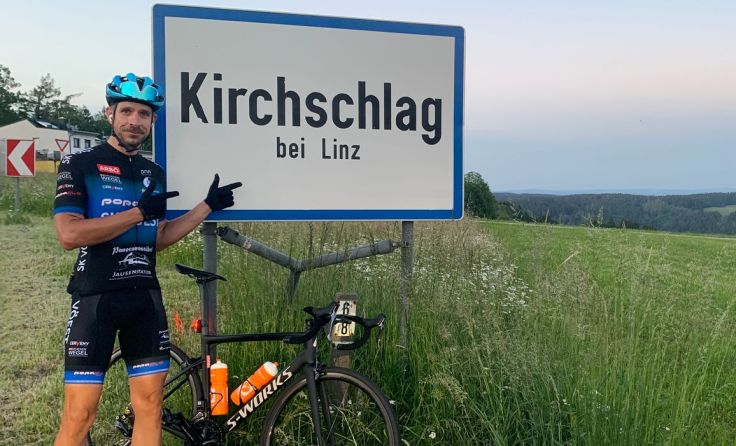 18,5 mal befuhr Hager die alte Straße nach Kirchschlag bei Linz. Fotos: Silvia Hager
