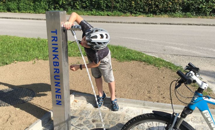 Auch am Hauptplatz und beim Friedhof werden Trinkbrunnen errichtet. Foto: SPÖ Enns